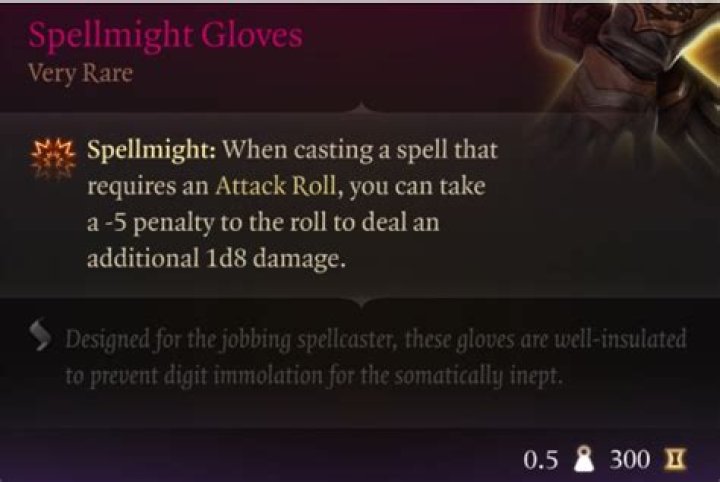 Baldur's Gate 3 Spellmight Gloves Guide: Effectiveness and Benefits - SarkariResult