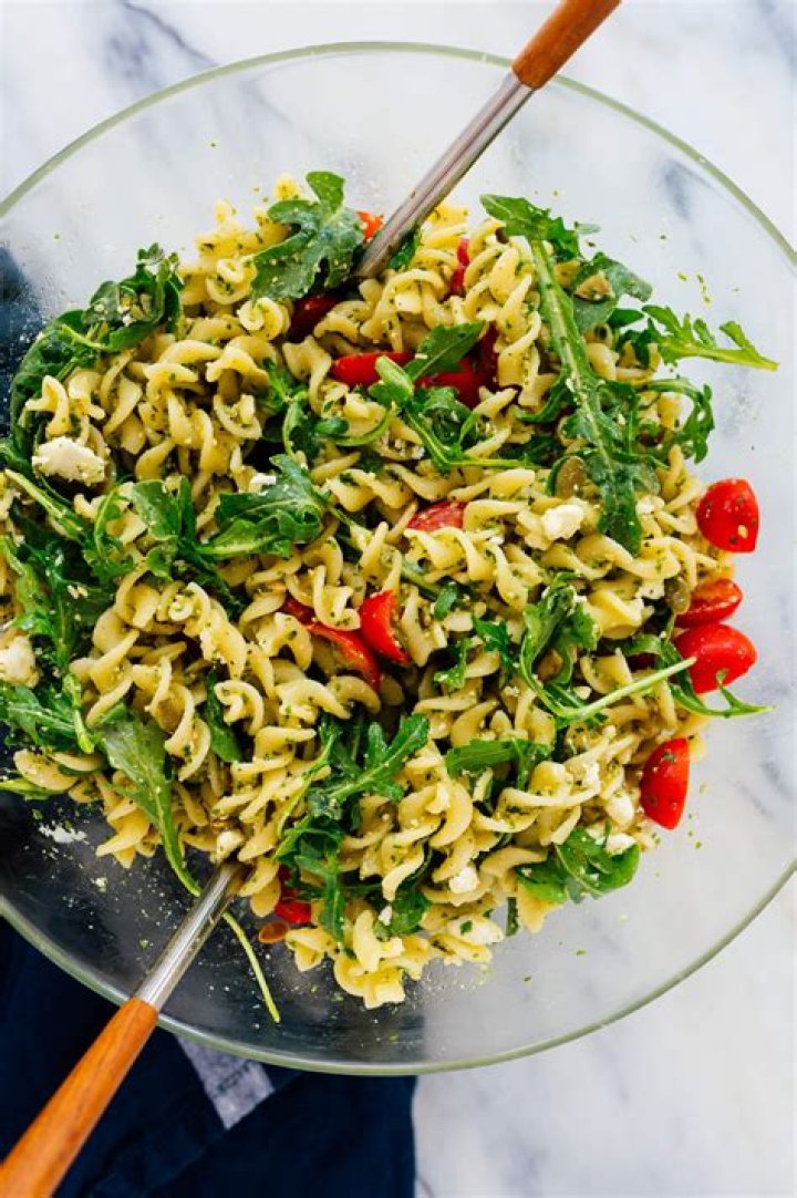 Pesto Pasta Salad - Celebrating Sweets