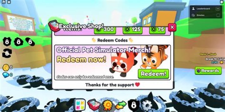 Pet Simulator 99 Codes For 11 March 2024 - SarkariResult