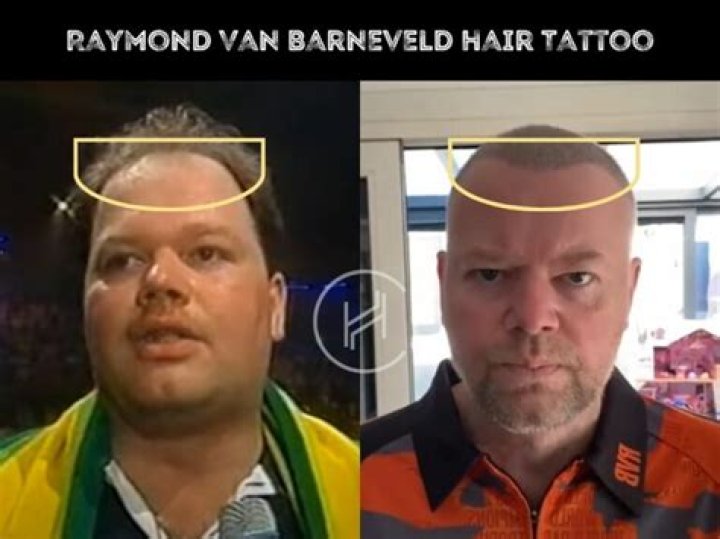 Raymond Van Barneveld Hair Tattoo Trending On Social Media Platforms - SarkariResult