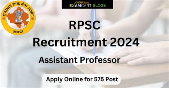 RSMSSB Female Supervisor Recruitment 2024: Apply Online For 587 Posts