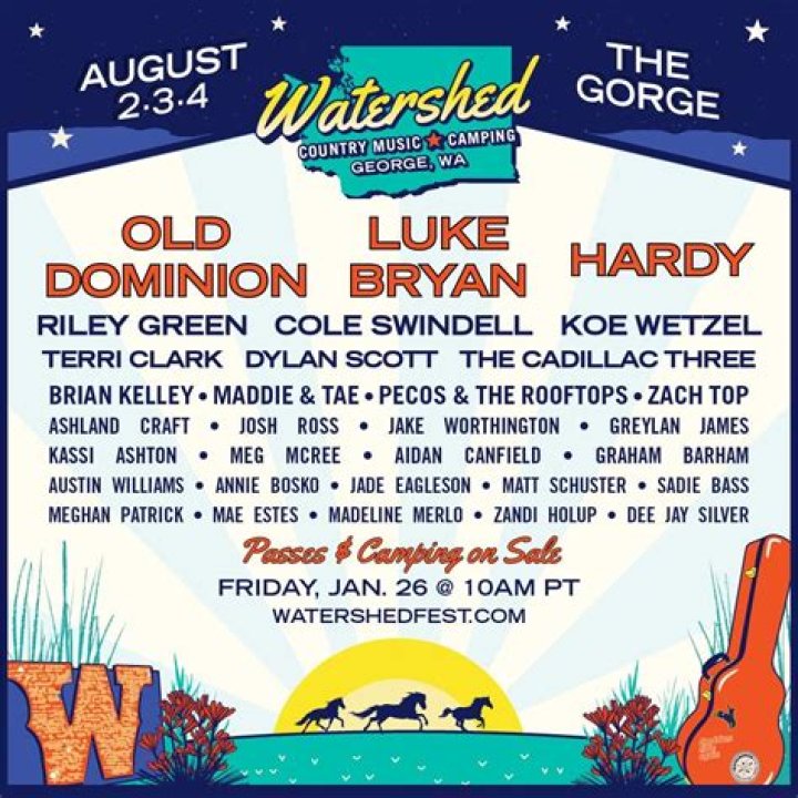 Watershed Festival 2024: Tickets, Prices, Lineup, & All You Need To Know As Luke Bryan, Old Dominion, Hardy To Headline - SarkariResult
